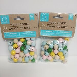Colorful Wooden Beads
